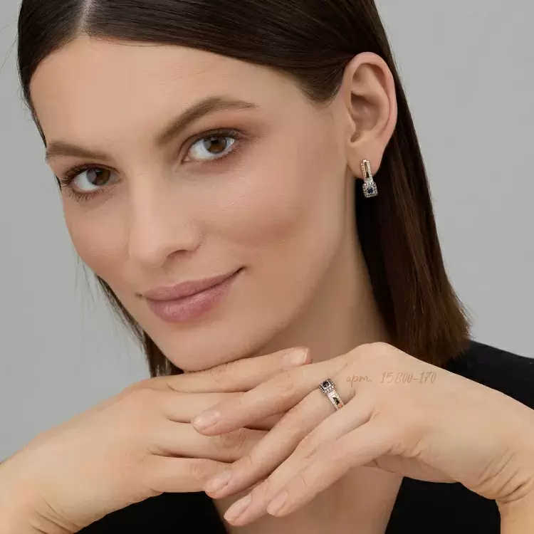 Серьги 25800-170 золото