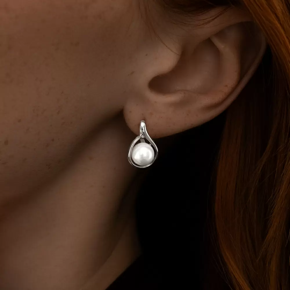 Серьги 94024759 серебро