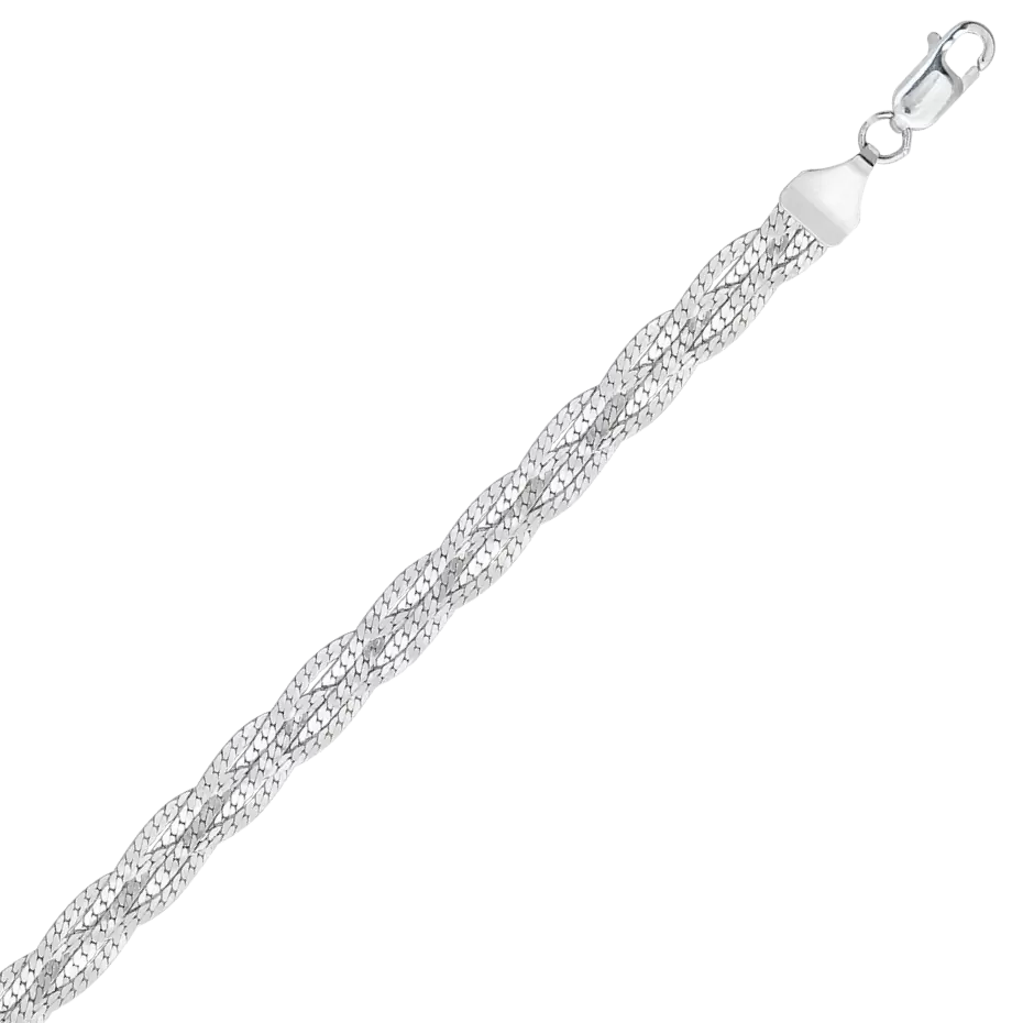 Цепь НЦ22-008Ю-3 d0.40 серебро Полновесная
