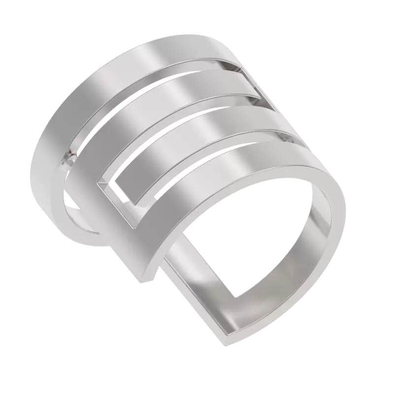 Кольцо 1042551-00000 серебро_1