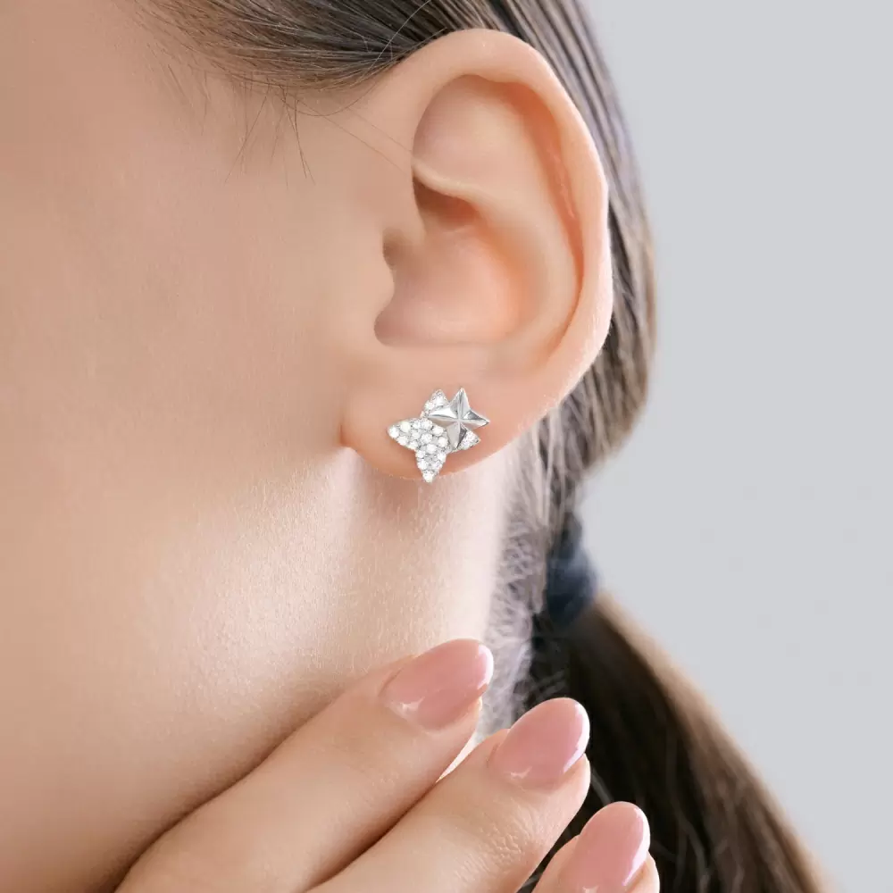Серьги пусеты 94027313 серебро_1