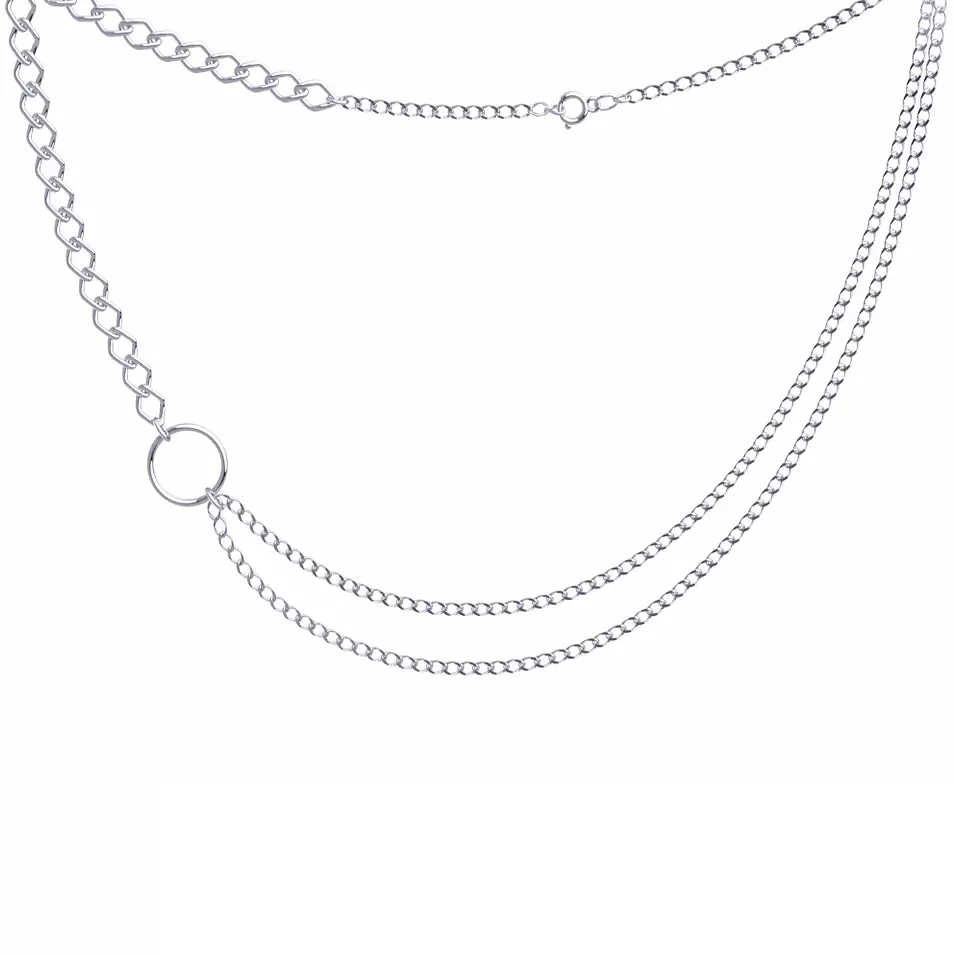 Колье 0310574-00245 серебро