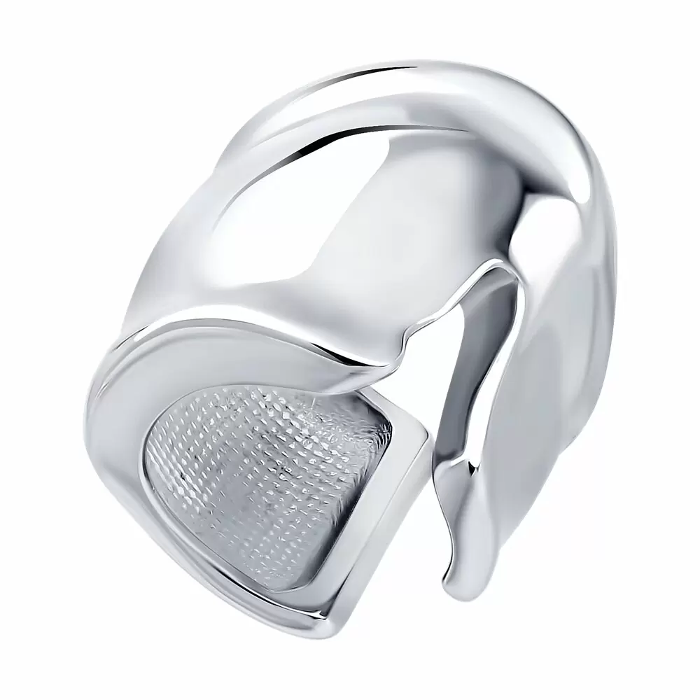 Серьги кафф 94170437 серебро