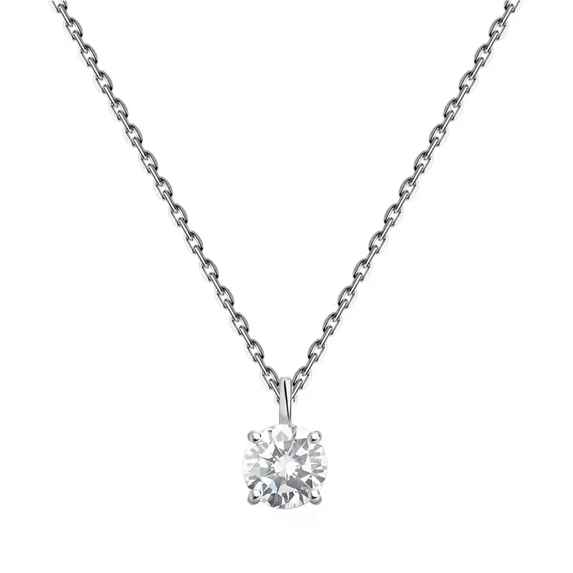 Колье 195-033050 серебро