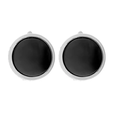 Серьги TC-E01170-B-W-X-X-W серебро Круг