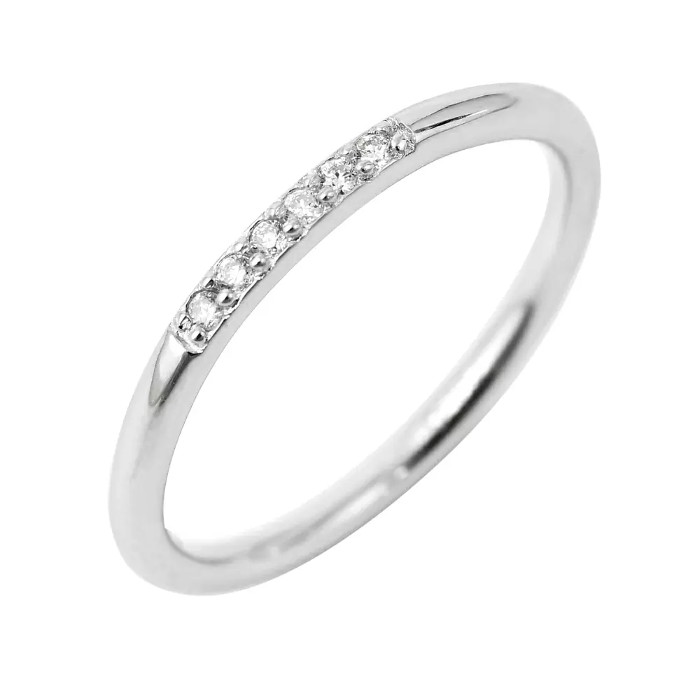 Кольцо дорожка 191-004006 серебро_1