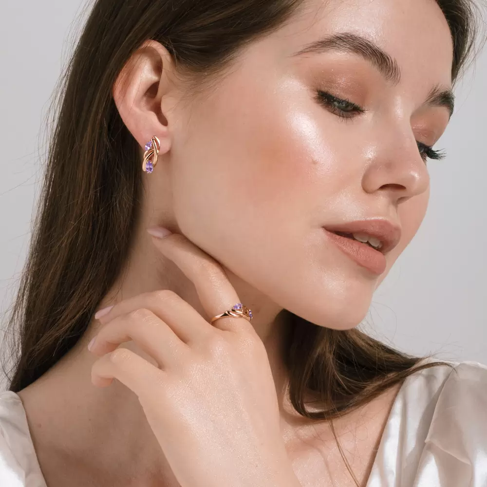 Серьги 023262-1340 золото_1