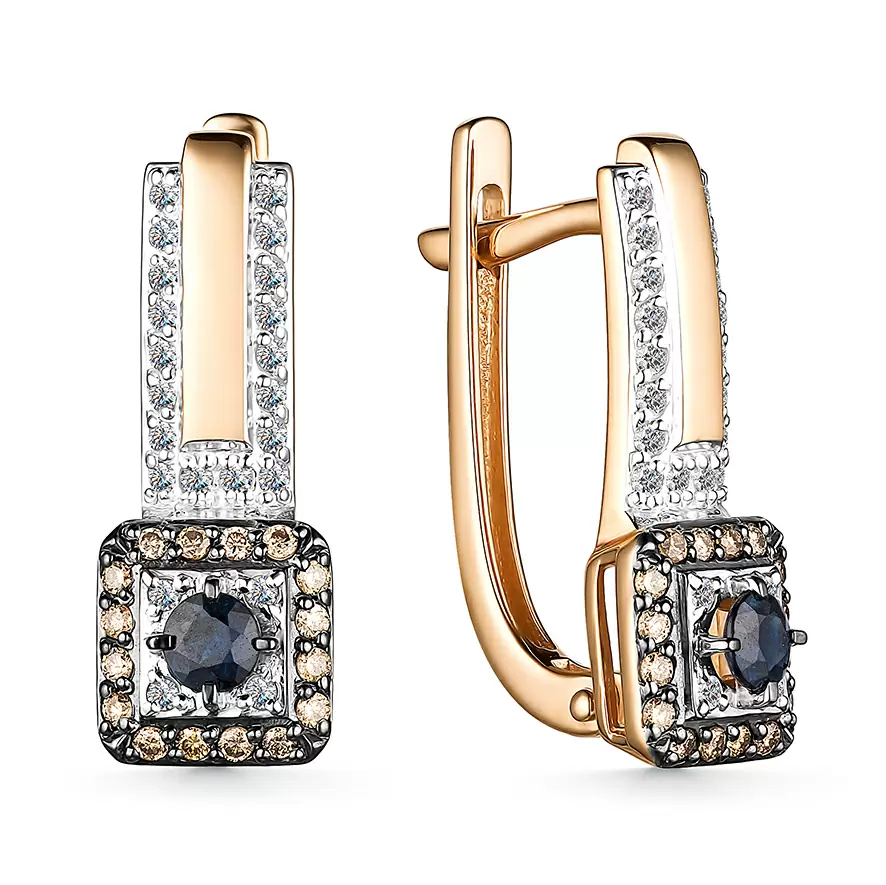 Серьги 25800-170 золото