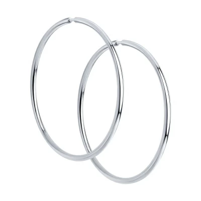 Серьги конго 94-124-01722-1 серебро