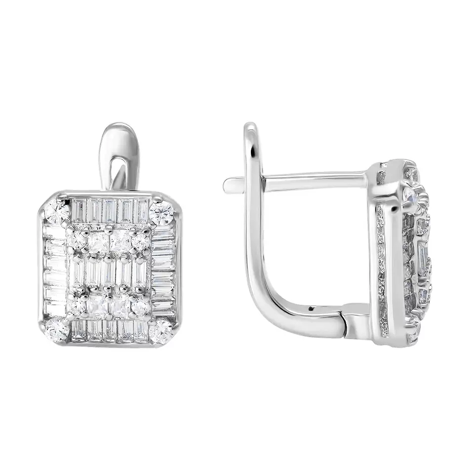 Серьги 22С157242 серебро