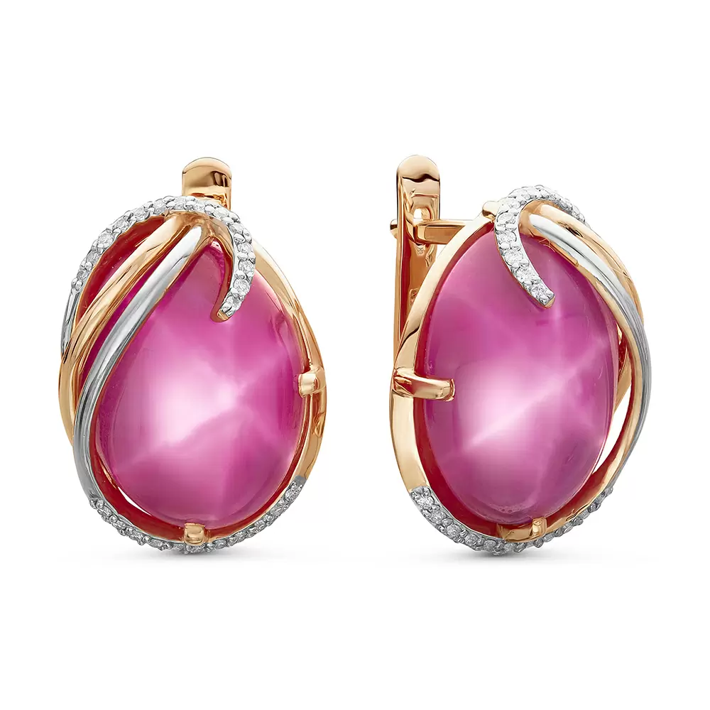 Серьги 02-00449-01-105-01-01 золото