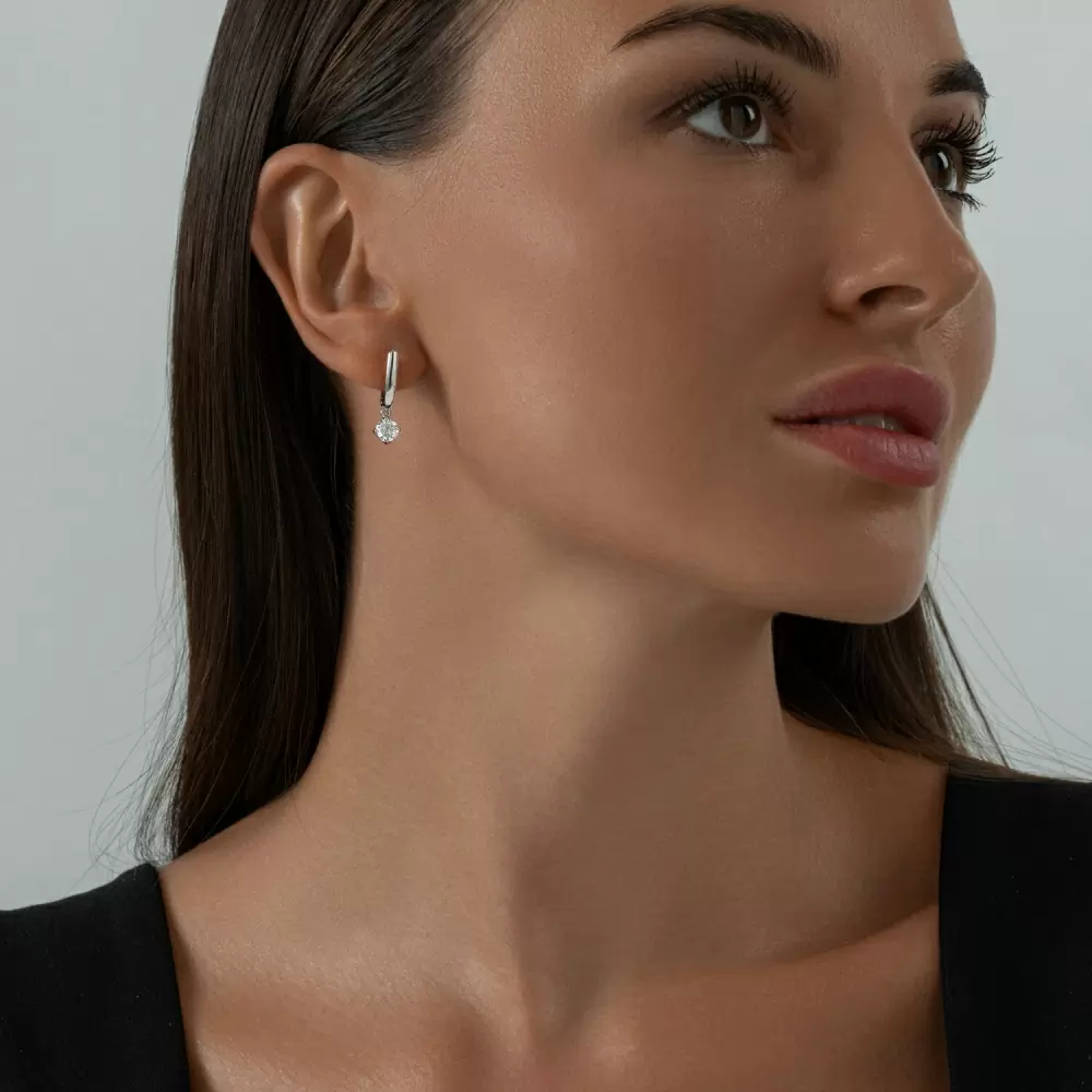 Серьги подвесные 94021940 серебро_3