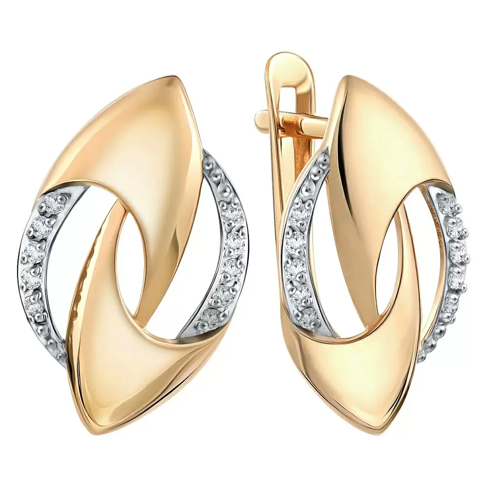Серьги 017962-1102 золото