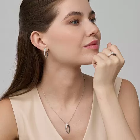 Серьги 25838-213 золото_1