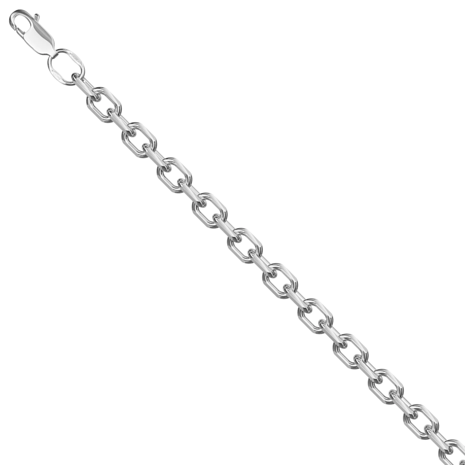 Цепь НЦ22-206Ю-3 d1.20 серебро Полновесная