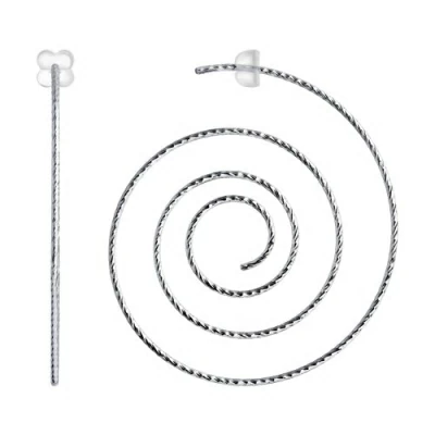 Серьги 94024244 серебро