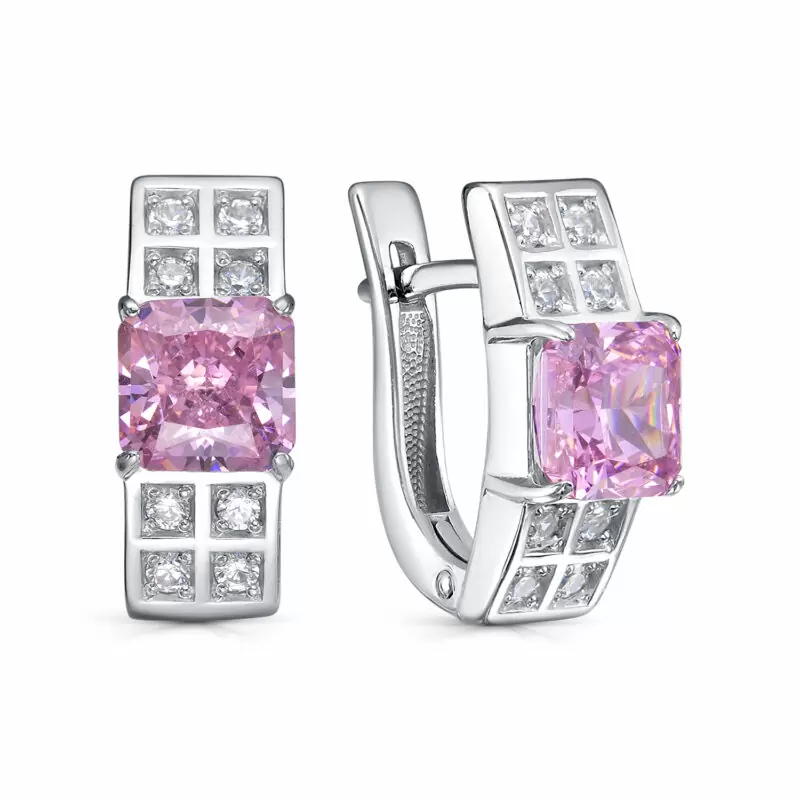 Серьги 12-775-11400 серебро