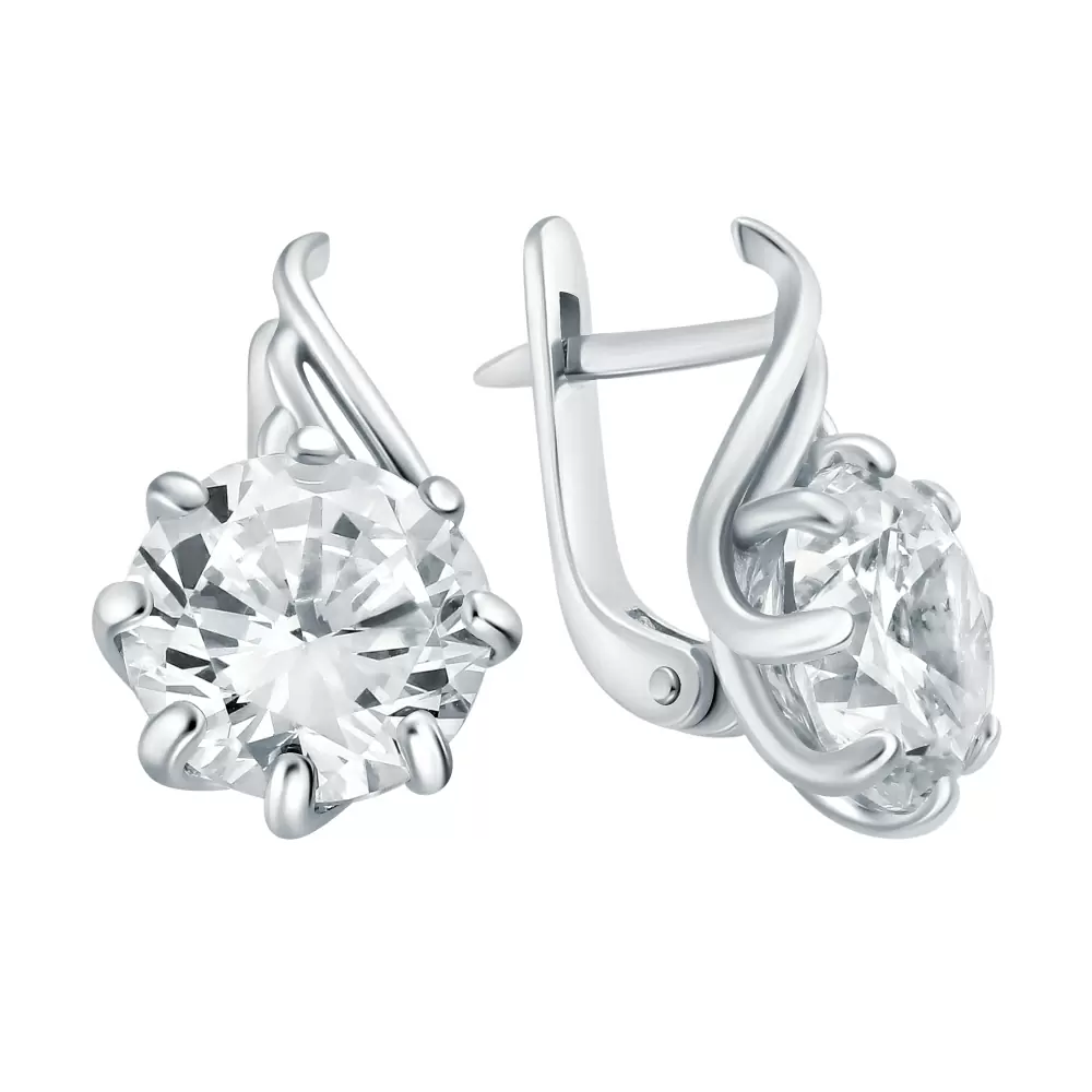 Серьги 43129 серебро
