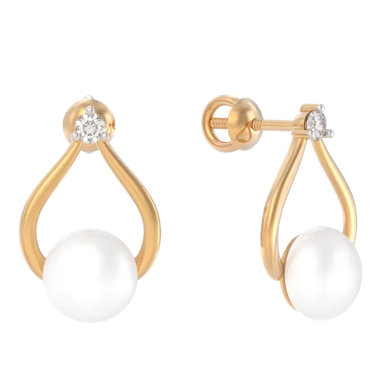 Серьги 1051392-11150 золото