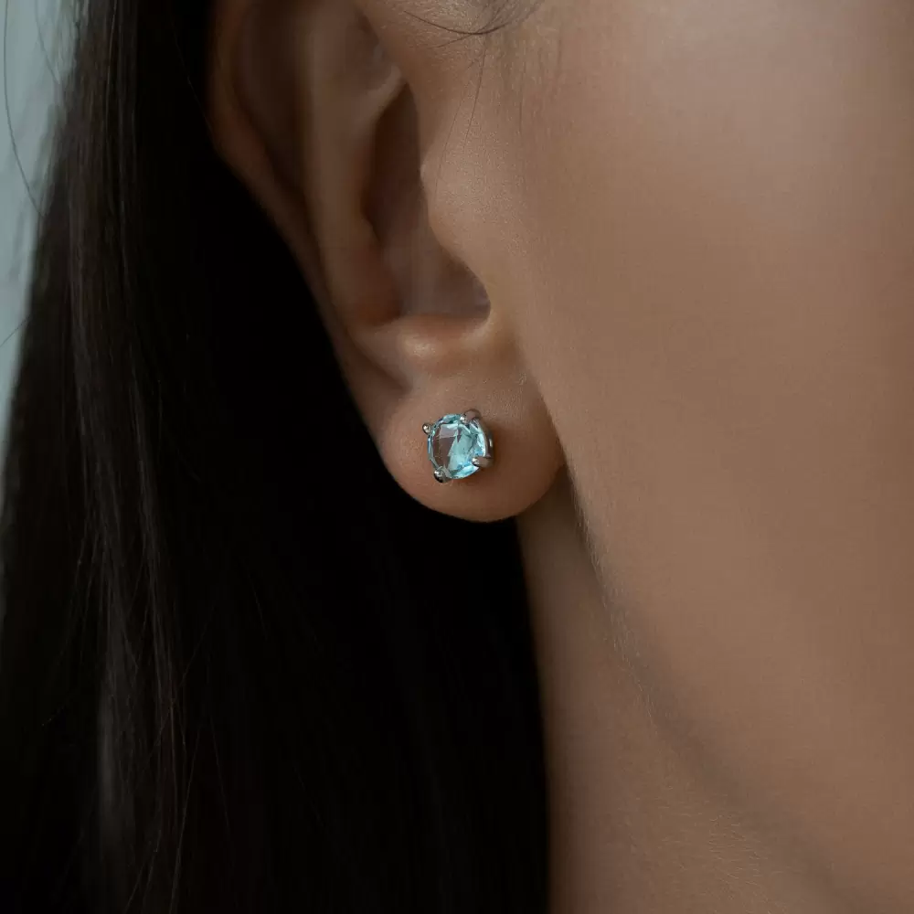 Серьги пусеты 92021130 серебро_1