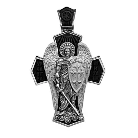 Крест христианский 365920-48 серебро Архангел Михаил_0