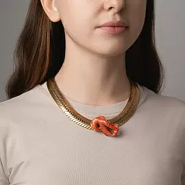 Колье C278BC13 ювелирный сплав_1