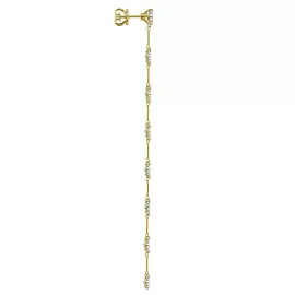 Серьги серьга одиночная ПС-1623-6400-4 серебро ЭТОКРАСИВО._1