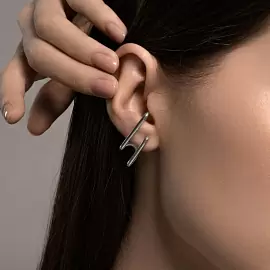 Серьги серьга одиночная 94170275 серебро_1