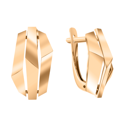 Серьги 108-209845 золото