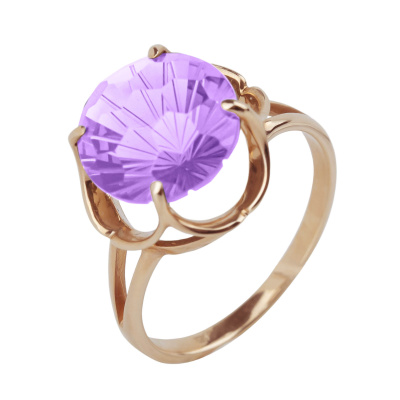 Кольцо 0253 ам золото