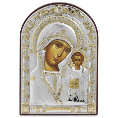Икона 84124.2ORON ювелирный сплав Казанская Божья Матерь
