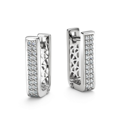 Серьги 25278-200 золото Дорожка