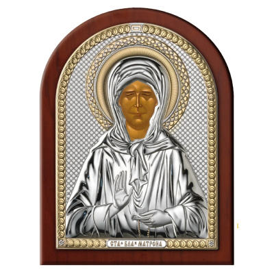 Икона 84440.1 ювелирный сплав Святая Матрона 