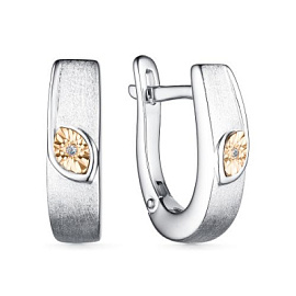 Серьги 02-3713.000Б-00 серебро