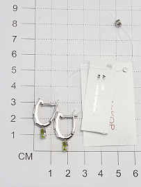 Серьги подвесные 02-3378.00ХР-00 серебро_1