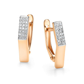 Серьги 26305-100 золото