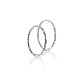 Серьги конго 52812 серебро