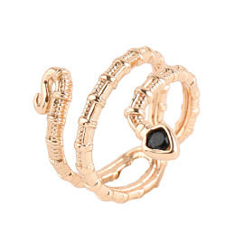 Кольцо 30-0027-R ювелирный сплав змея